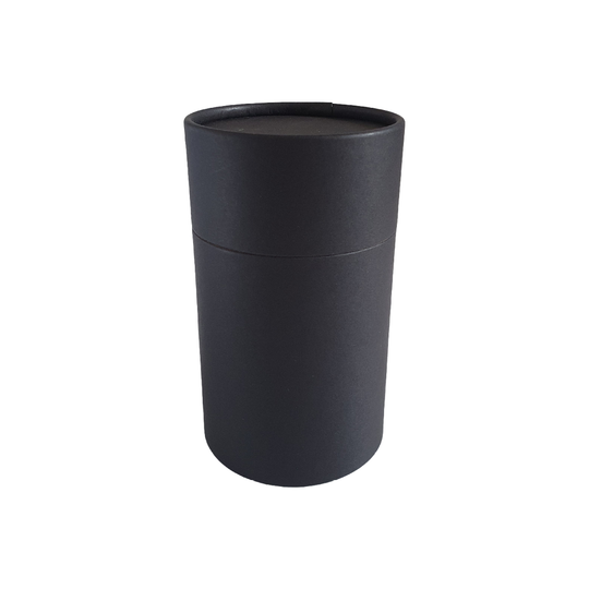 Tube en carton Noir