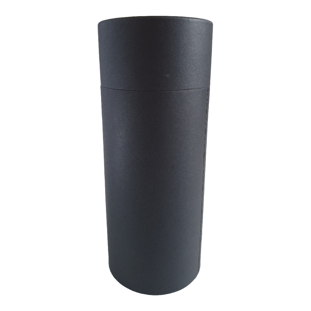 Tube en carton Noir
