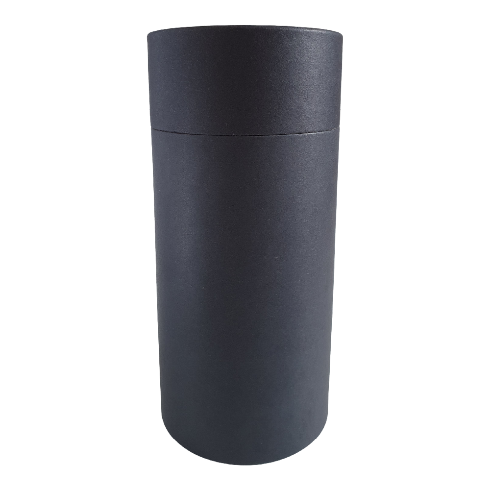 Tube en carton Noir