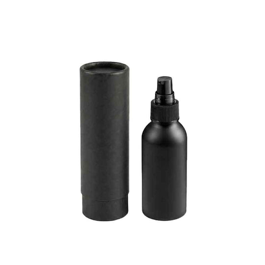 Bouteilles en aluminium à bouchon à vis avec pompe ou atomiseur en option