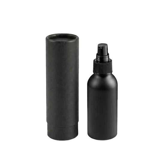 Bouteilles en aluminium à bouchon à vis avec pompe ou atomiseur en option