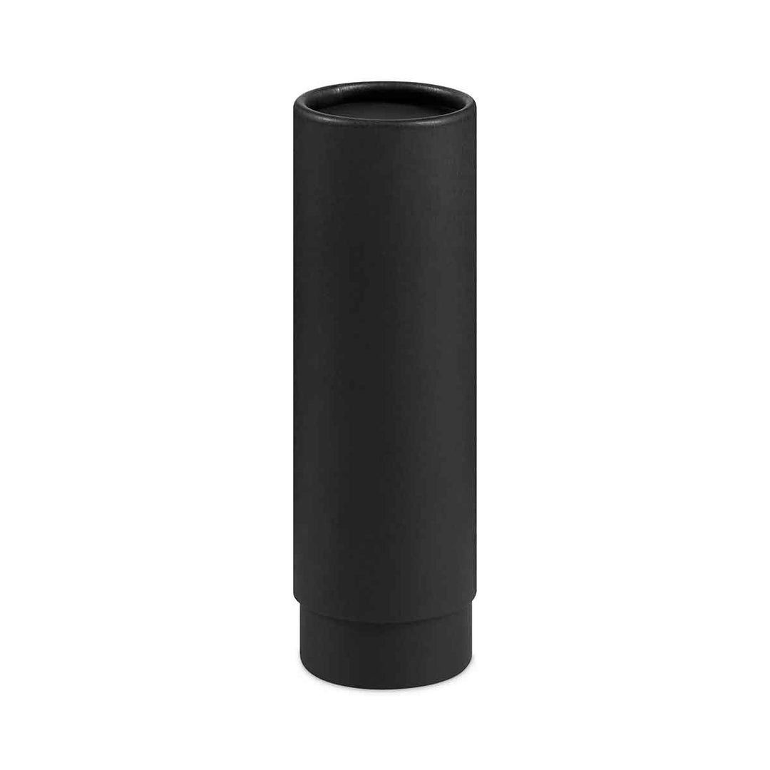 Tube télescopique en carton noir, code SKU : C750163B