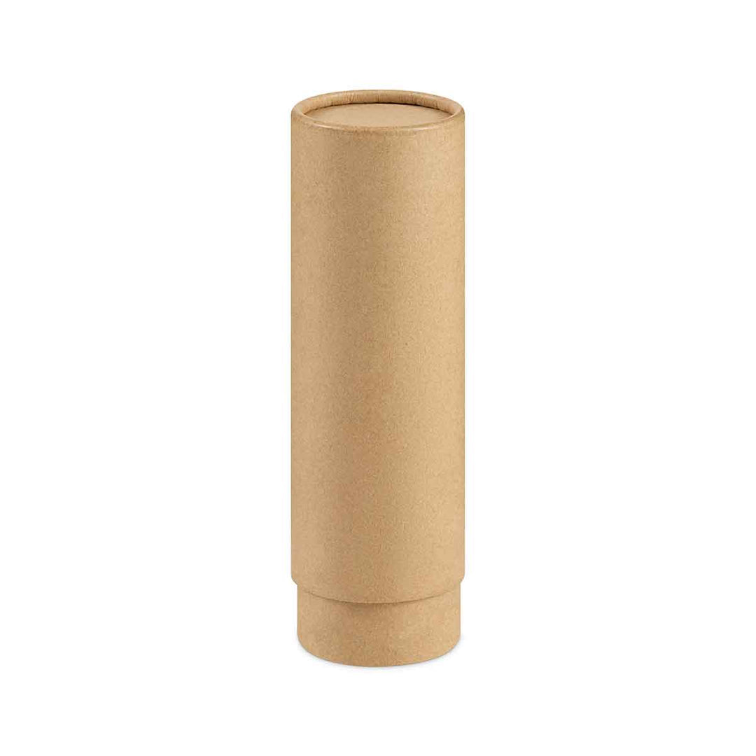 Tube télescopique en carton marron, code SKU : C750163K
