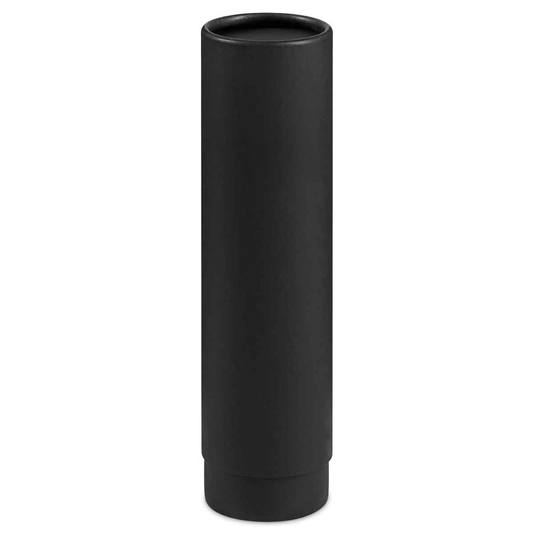 Tube télescopique en carton noir, code SKU : C755197B