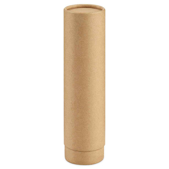 Tube télescopique en carton marron, code SKU : C755197K