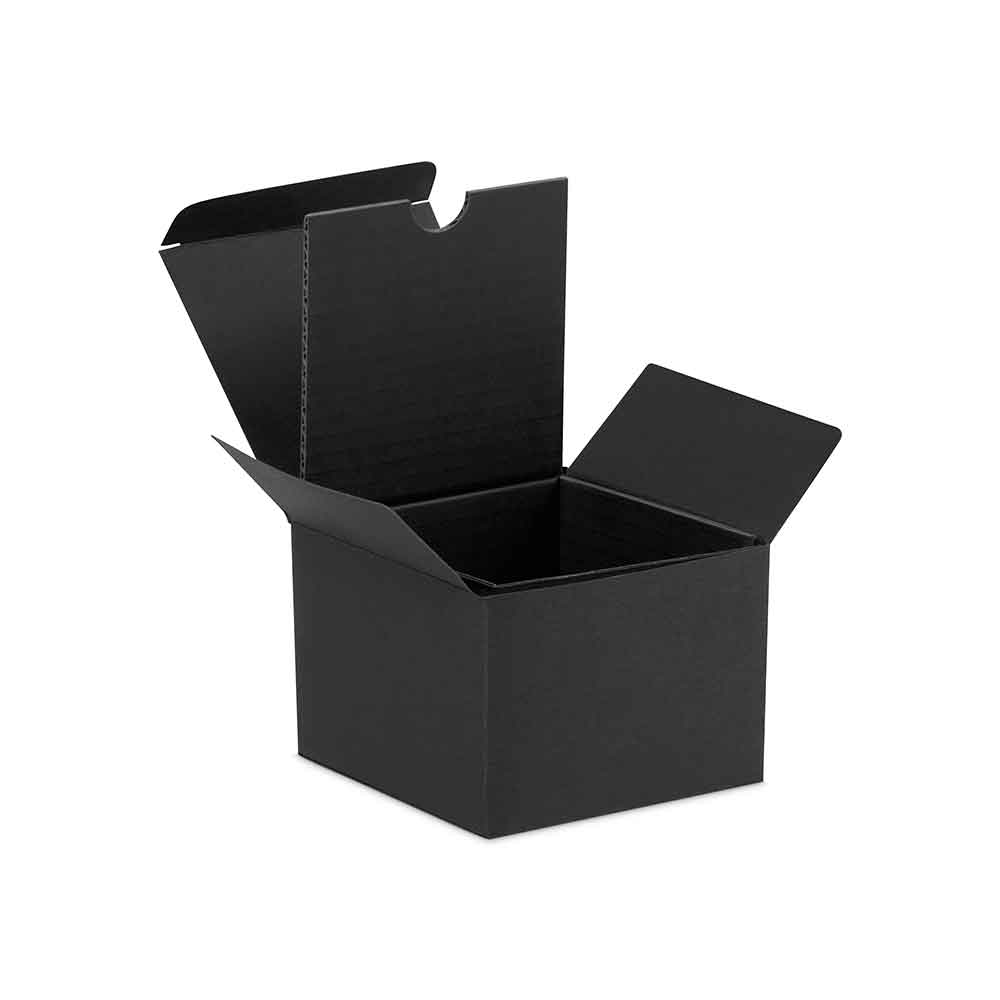 Boîtes Cadeaux de Luxe Pliables en Noir & Blanc