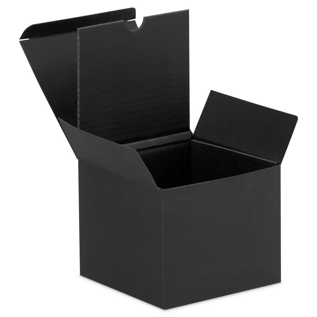 Boîtes Cadeaux de Luxe Pliables en Noir & Blanc