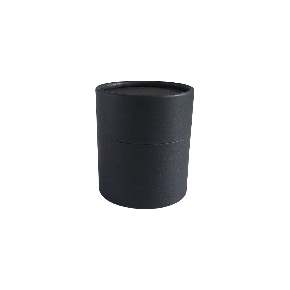 Tube en carton Noir