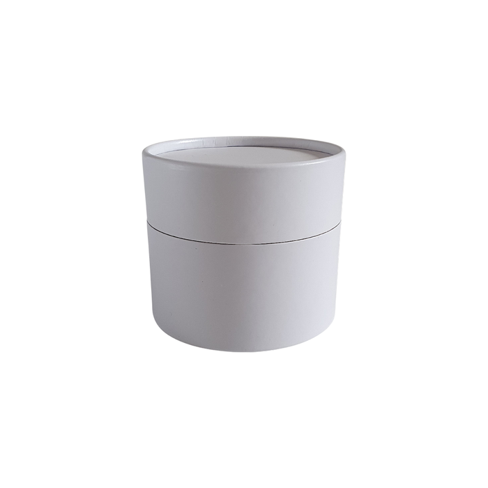 Tube en carton Blanc