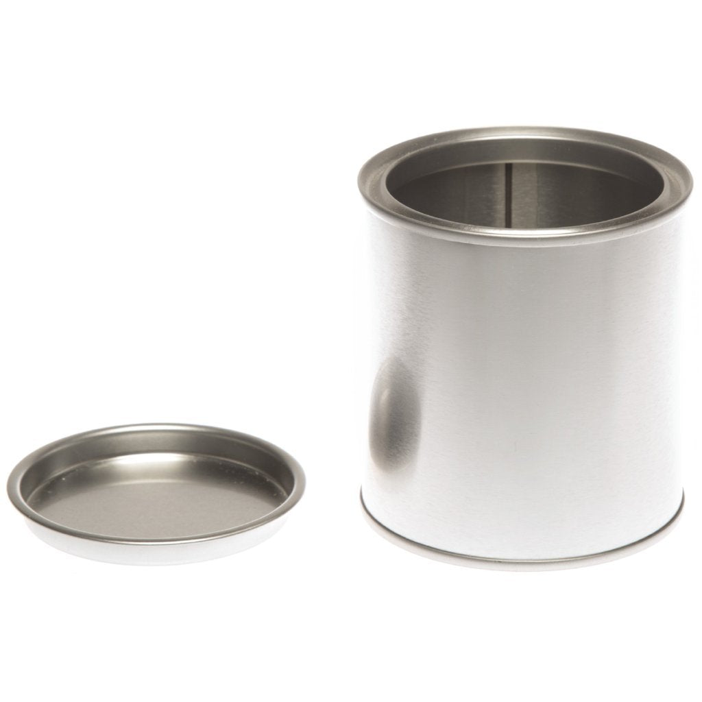 Lot De 5 Pots De Peinture Métalliques Vides 1 Litre - Fer, Couvercle étanche - Pour Peinture à L'huile, Stockage - 5